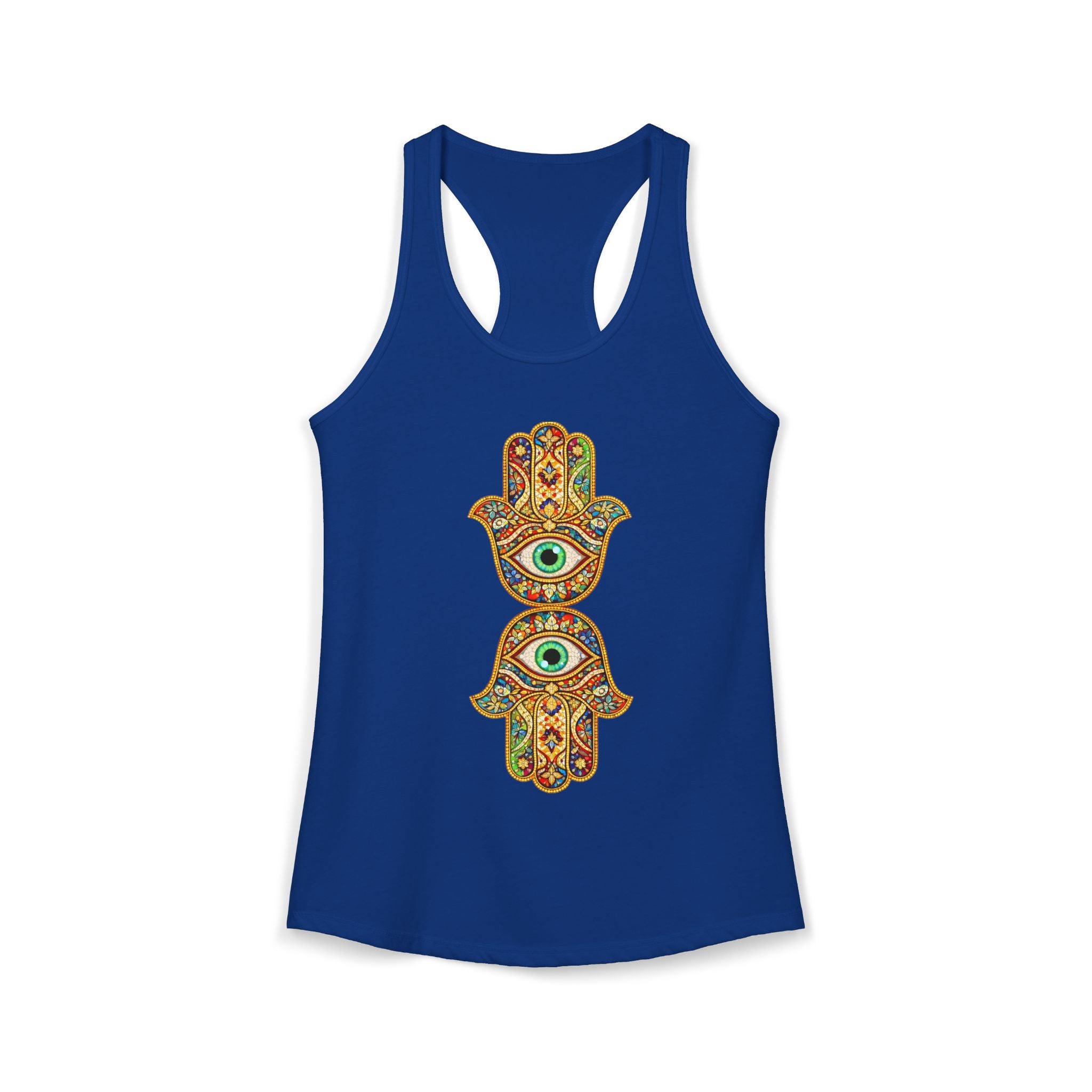 Women's Ideal Racerback Tank evil eye