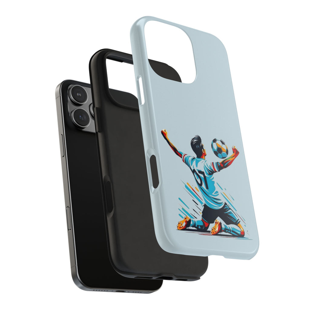 Soccer Celebration Tough Phone Case — Lightweight Protective iPhone Cover