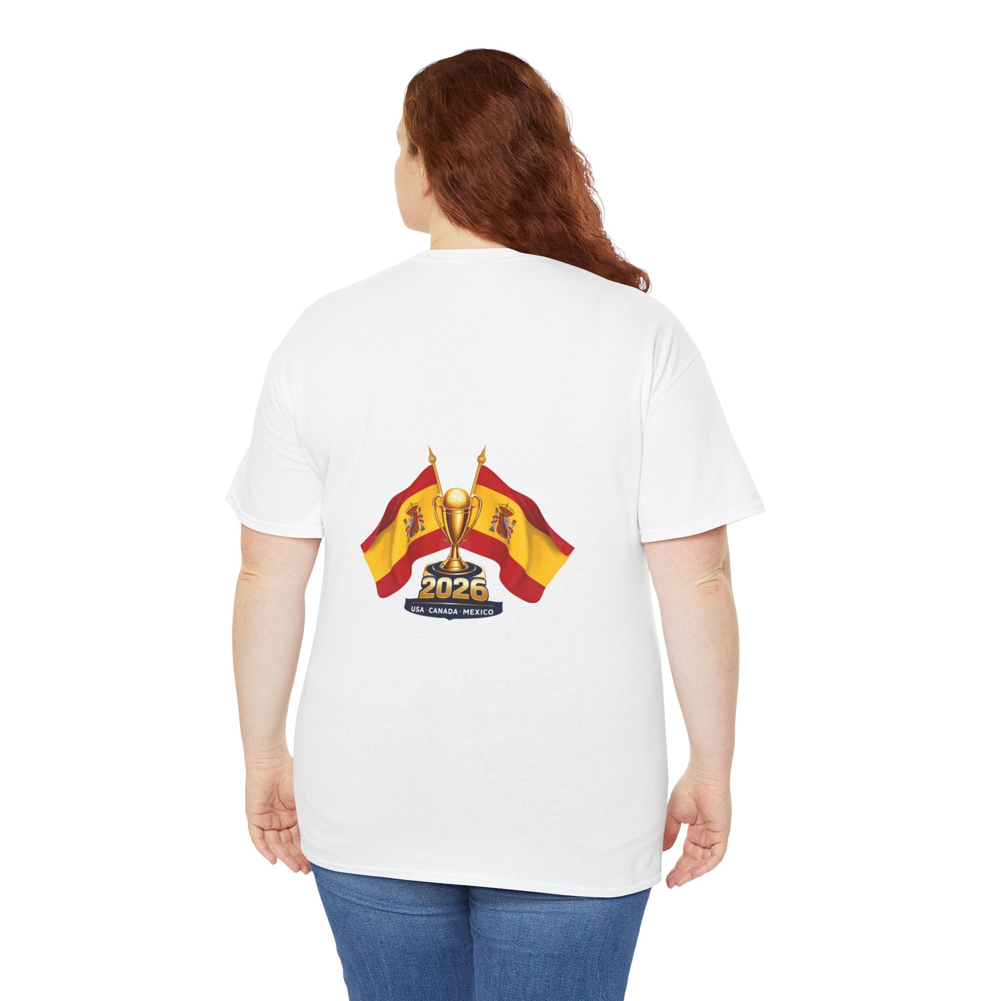 Spain Flag T-Shirt — 2026 Cup Fan Tee