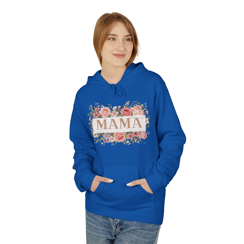Mama Floral Hoodie — Cozy Mother's Day Sweatshirt