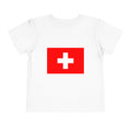 Switzerland Toddler Tee — 2026 World Cup Trophy Graphic with Swiss Flag