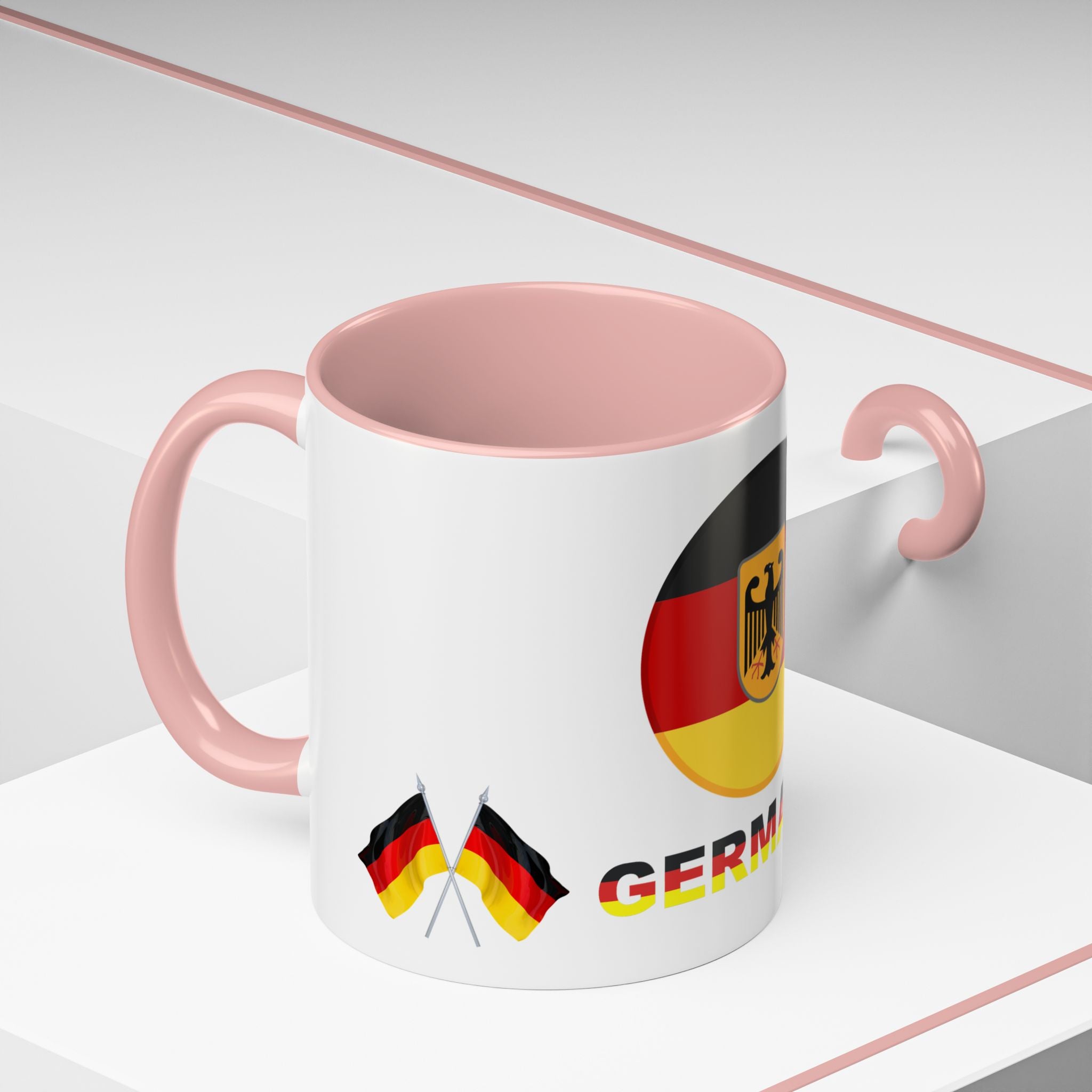 Germany Flag Coffee Mug — German Pride Accent Mug (11/15oz)