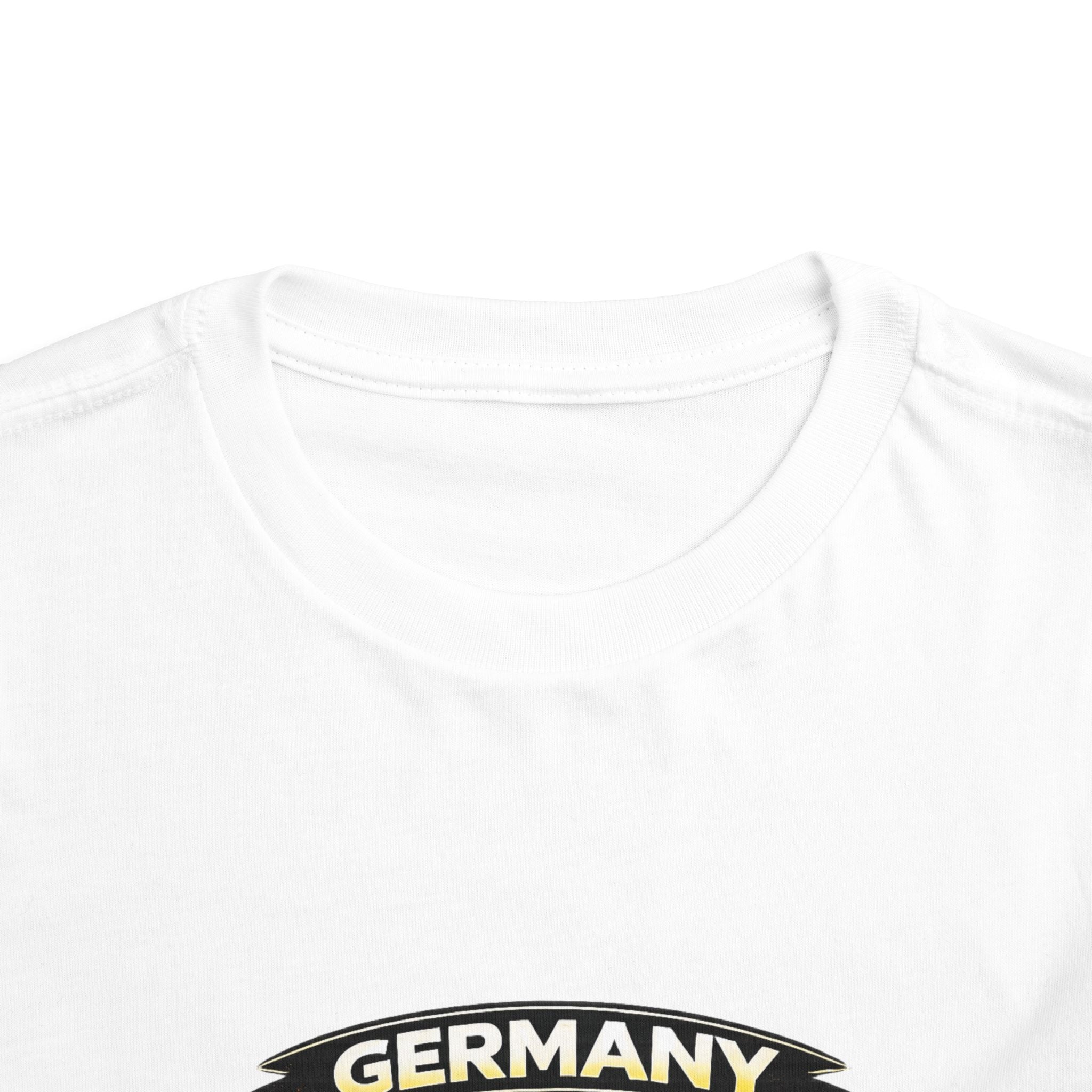 Germany 2026 Toddler Tee - Soccer Cup Fan Shirt with German Flags