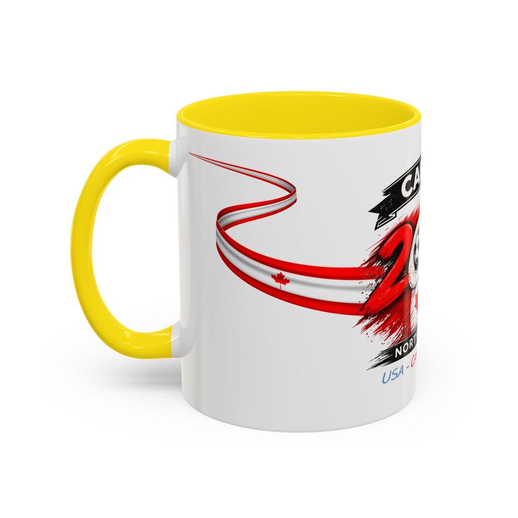 Canada 2026 Soccer Cup Mug — North America USA-Canada-Mexico Cup Coffee Mug