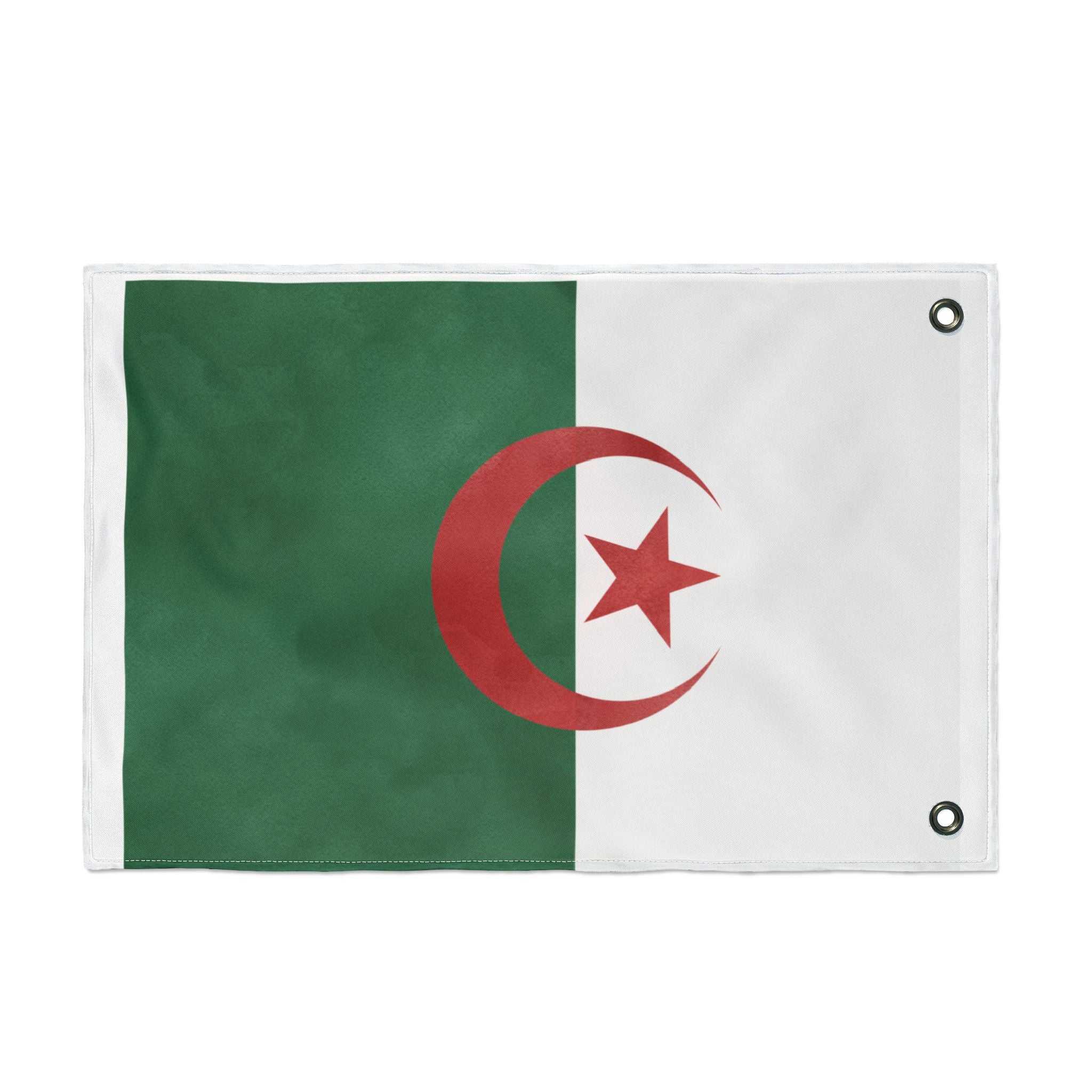 Algeria Double-Sided Flag — Outdoor Garden & Parade Flag