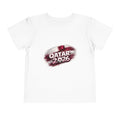 QatarToddler Tee - Qatar 2026 Football Cup Flag Design