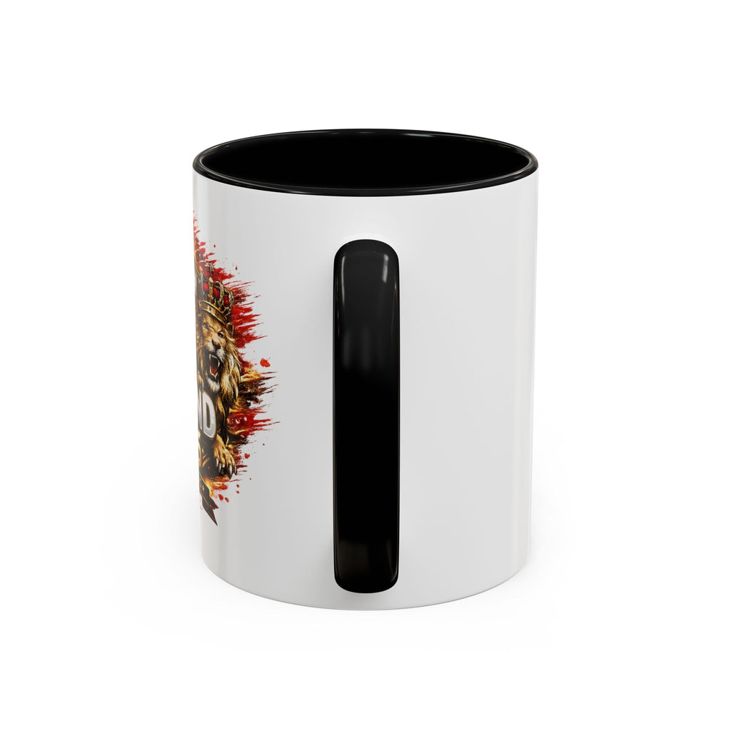 England 2026 Soccer Cup Accent Coffee Mug (11, 15oz)