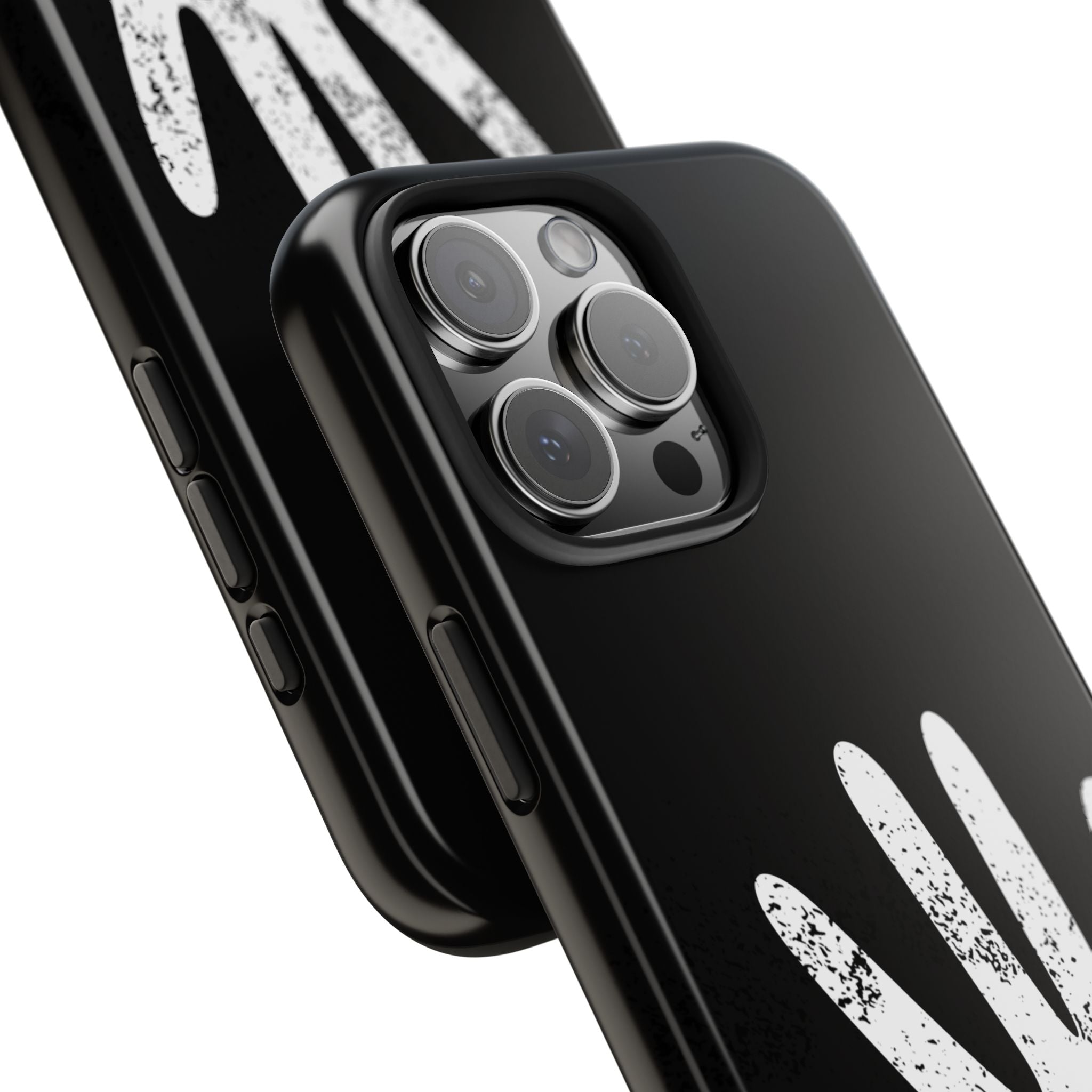 Phone Case — “Don’t Touch Me” Black Protective Tough Case