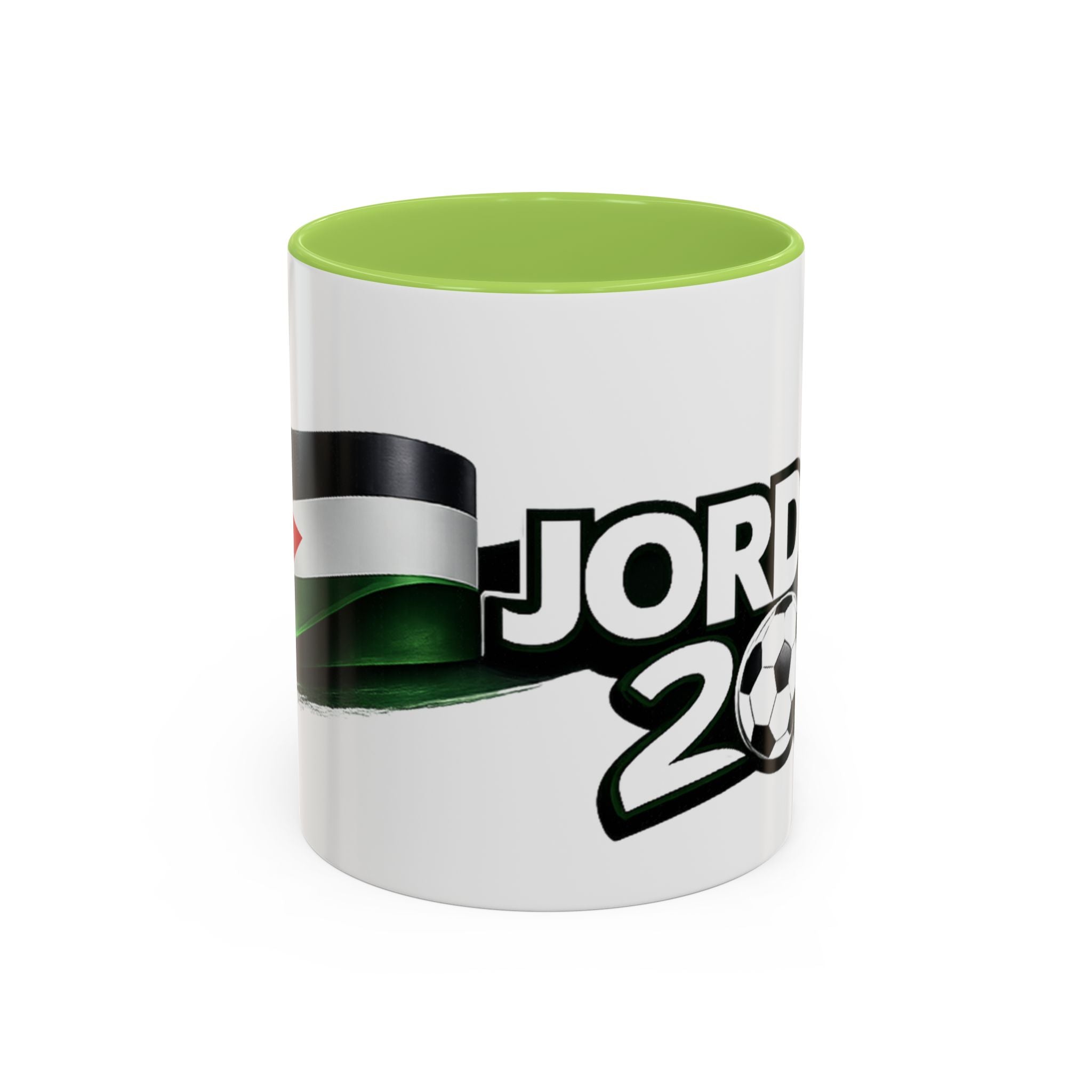 Jordan 2026 Soccer Fan Accent Coffee Mug