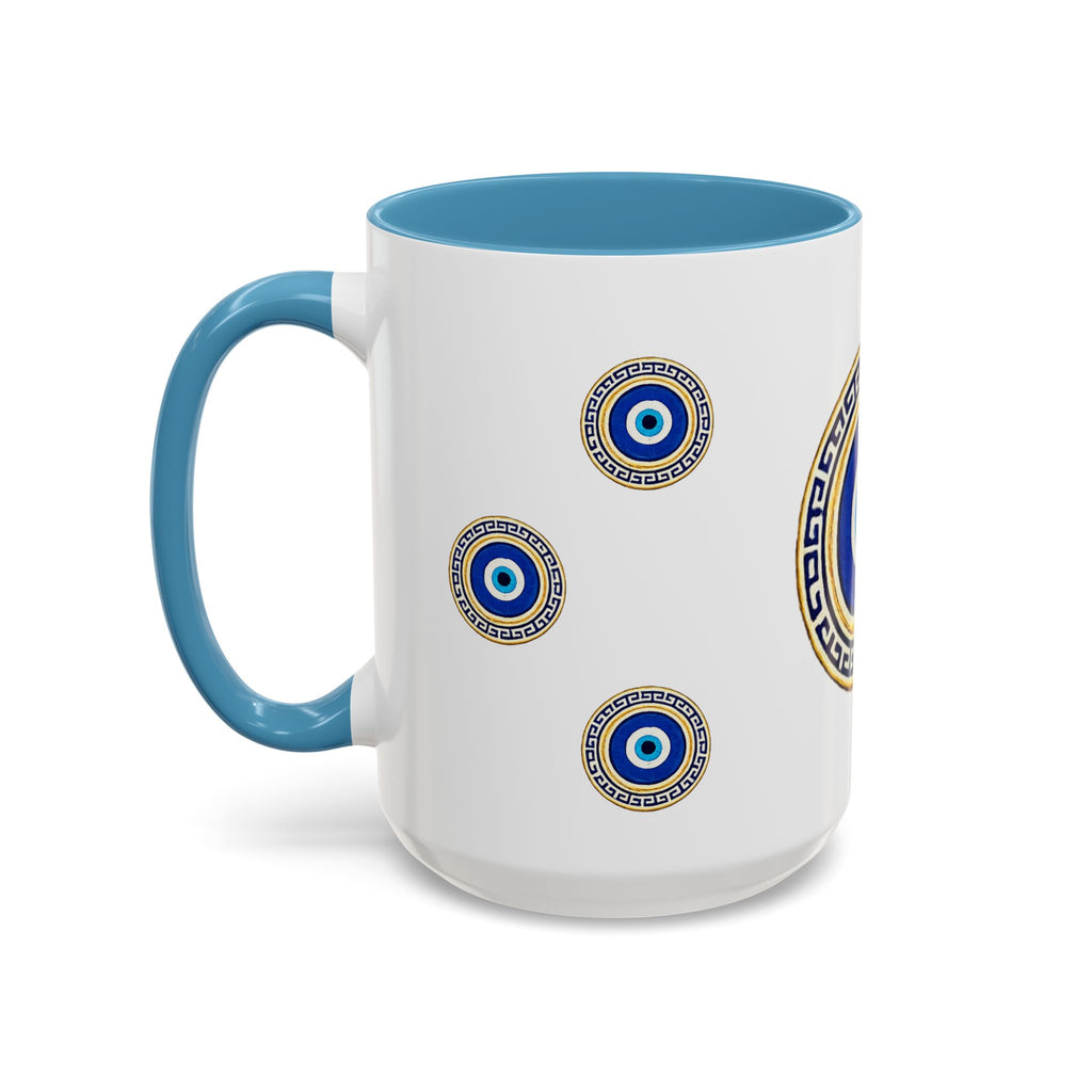 Evil Eye Accent Coffee Mug