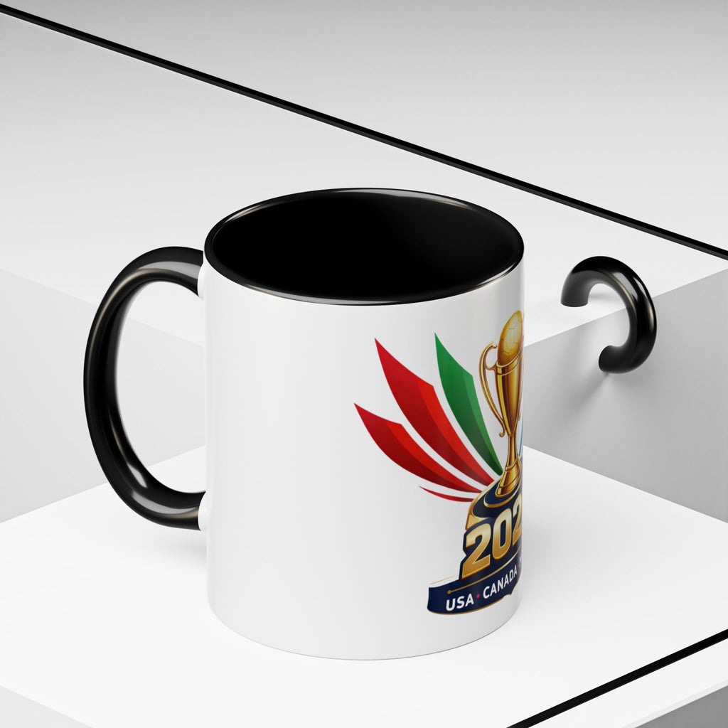 2026 Championship Coffee Mug — USA Canada Mexico Tournament Trophy Accent