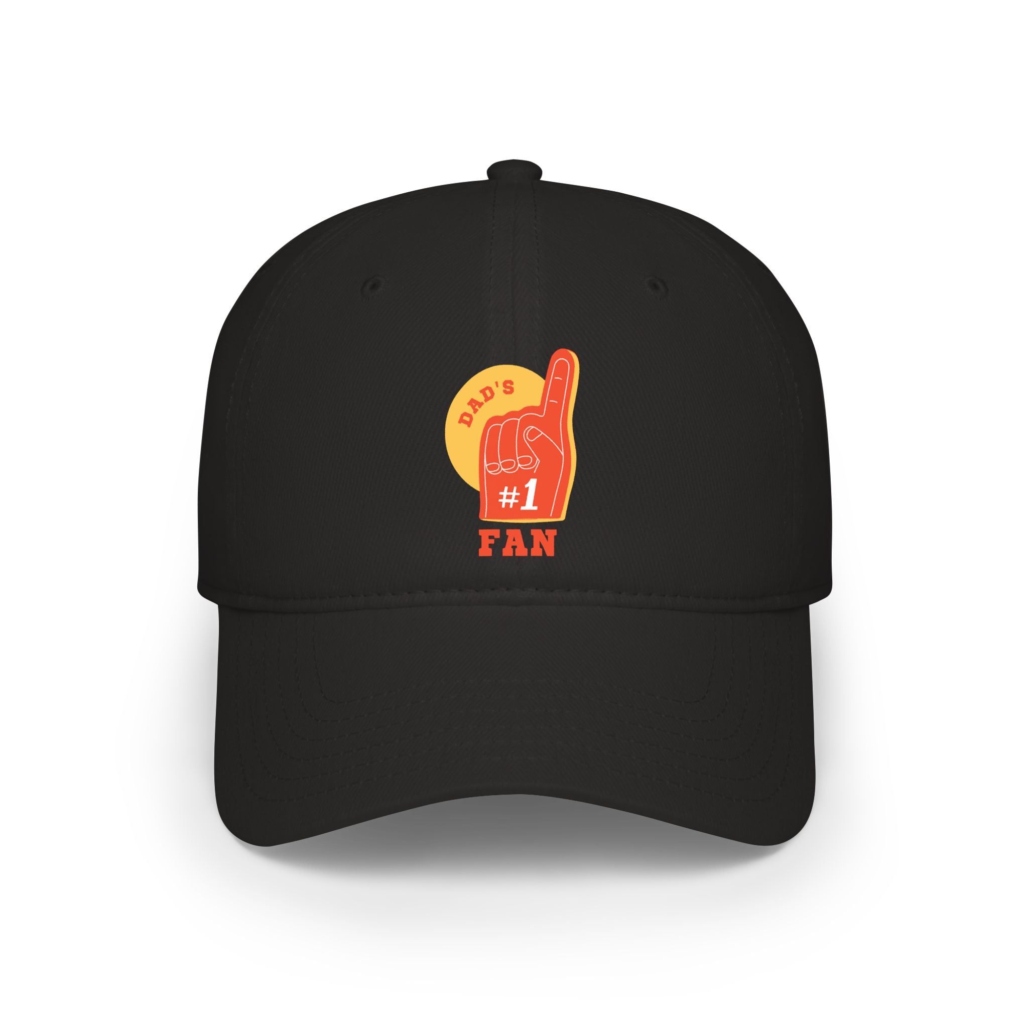 #1 Fan Foam Finger Cap — Vintage Sports Baseball Hat