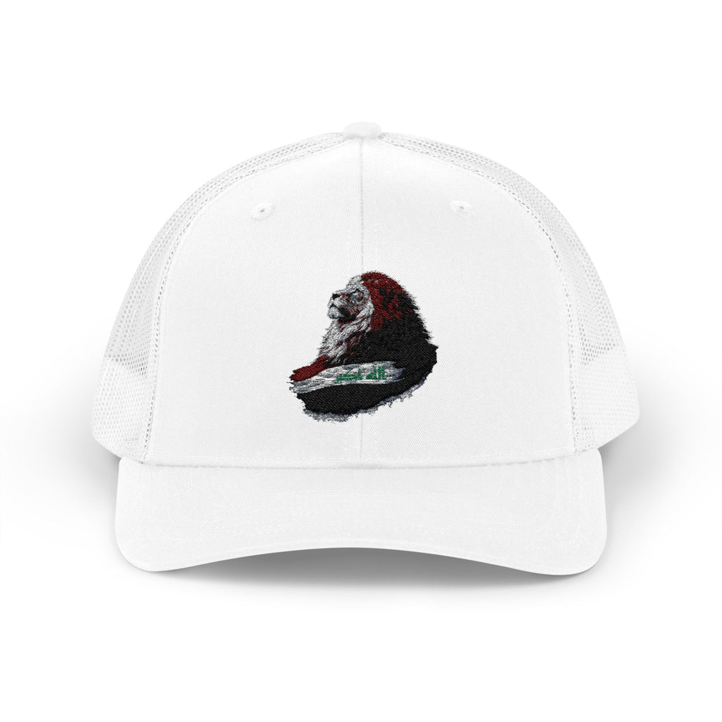 Iraq Cap with Distressed Sloth Embroidery – Casual Snapback Hat for Animal Lovers