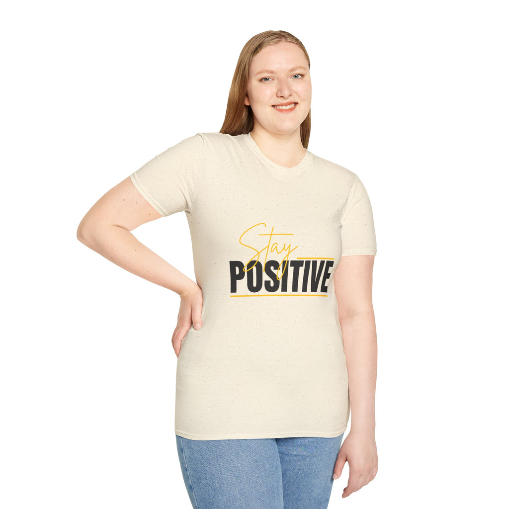 Stay Positive T-Shirt — Inspirational Motivational Graphic Tee