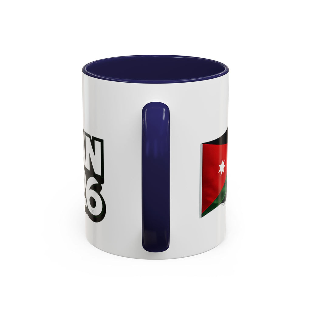 Jordan 2026 Soccer Fan Accent Coffee Mug