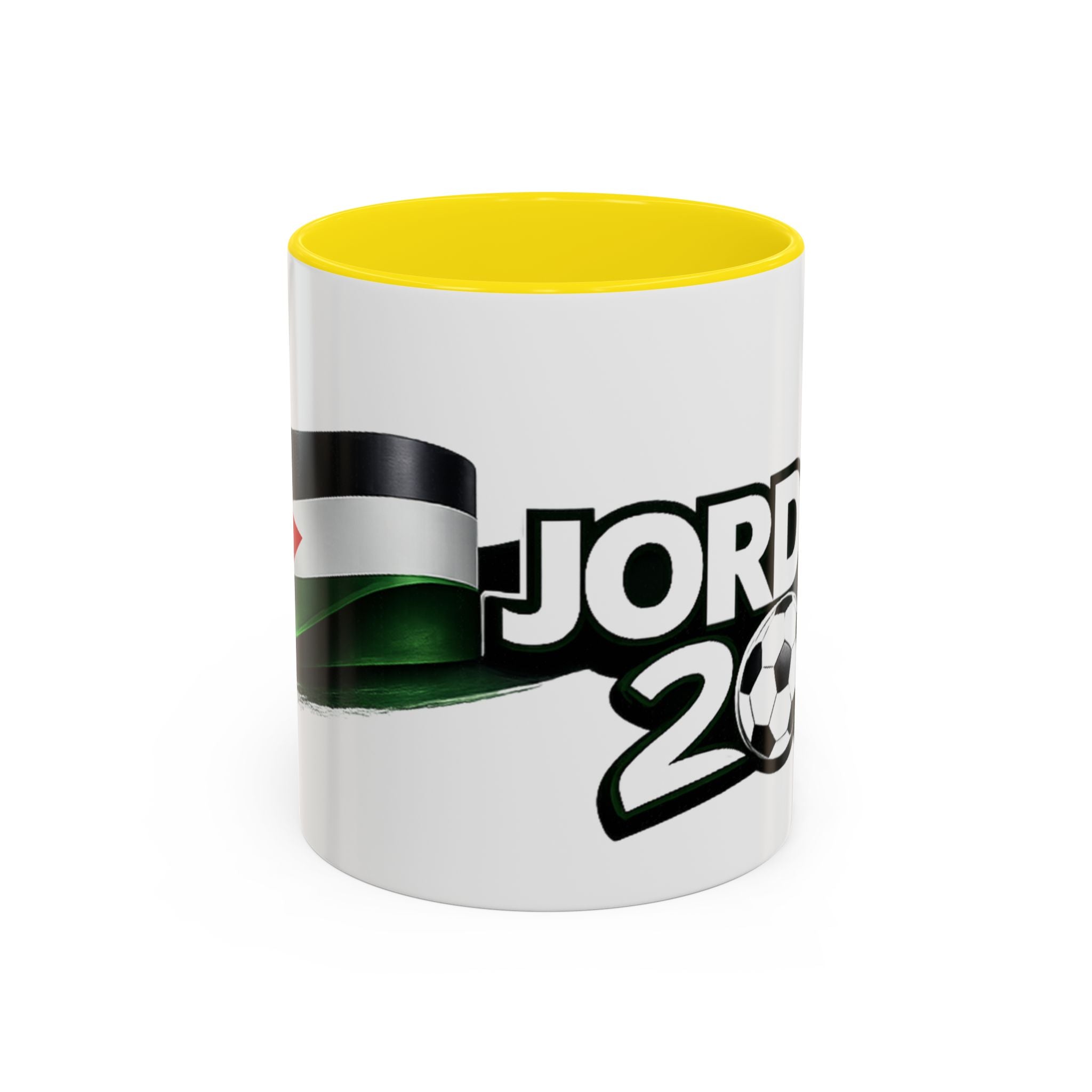 Jordan 2026 Soccer Fan Accent Coffee Mug