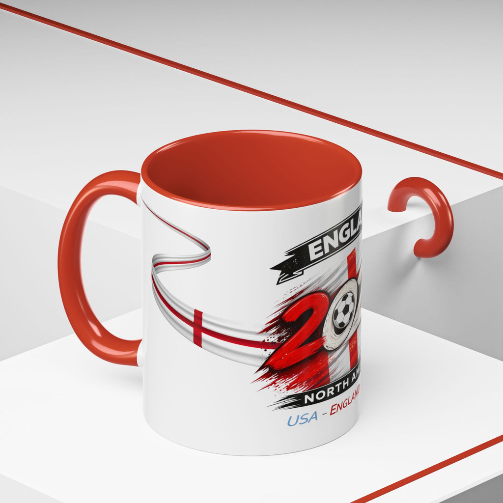 England 2026 Soccer  Cup Mug – North America (USA • England • Mexico)