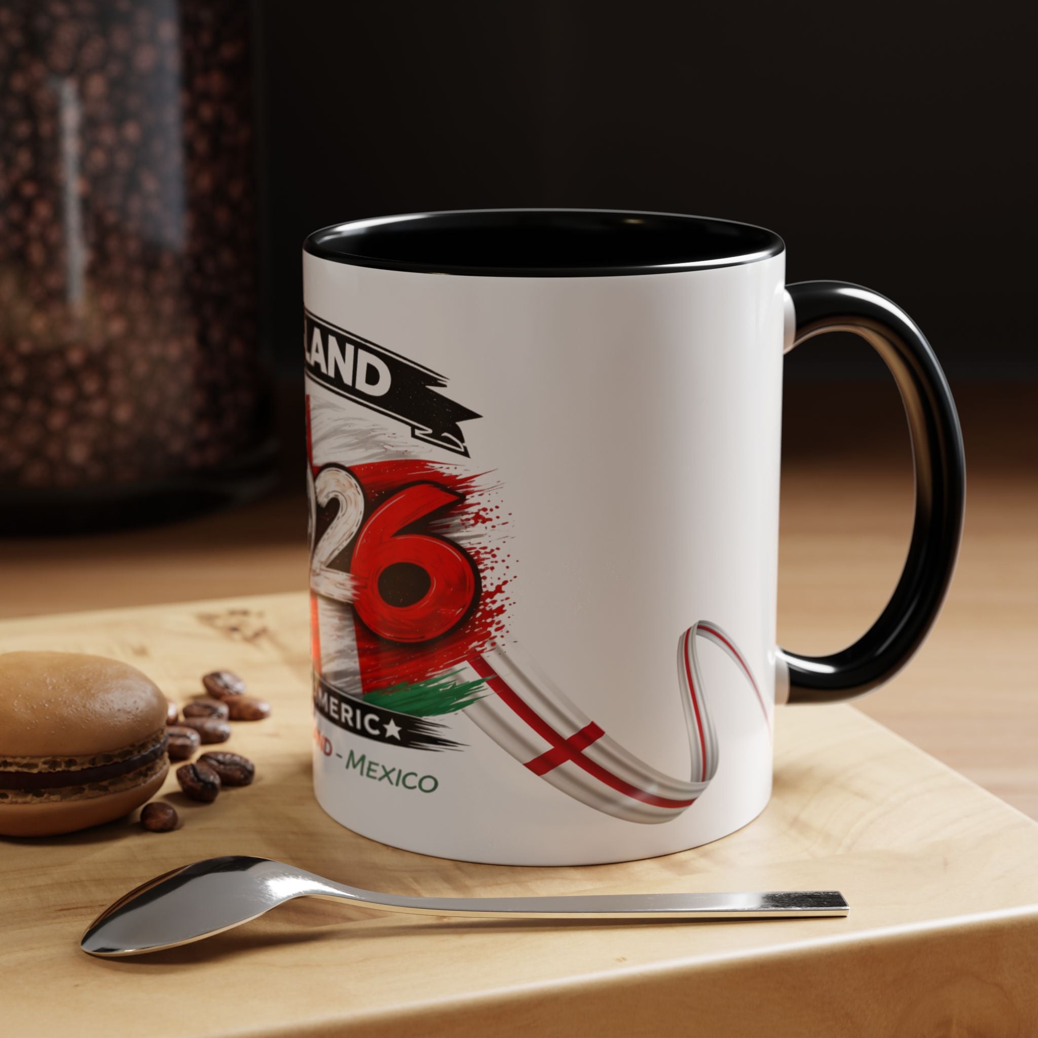 England 2026 Soccer  Cup Mug – North America (USA • England • Mexico)