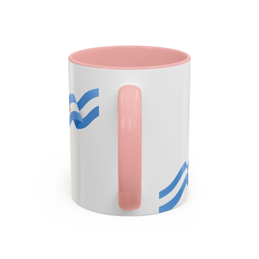 Argentina Soccer Player Coffee Mug – National Flag Accent