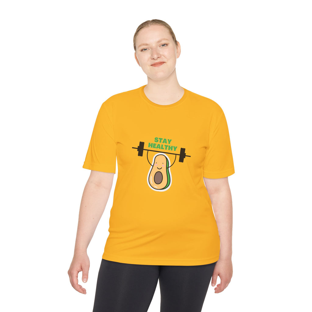 Stay Healthy Avocado Weightlifting Tee