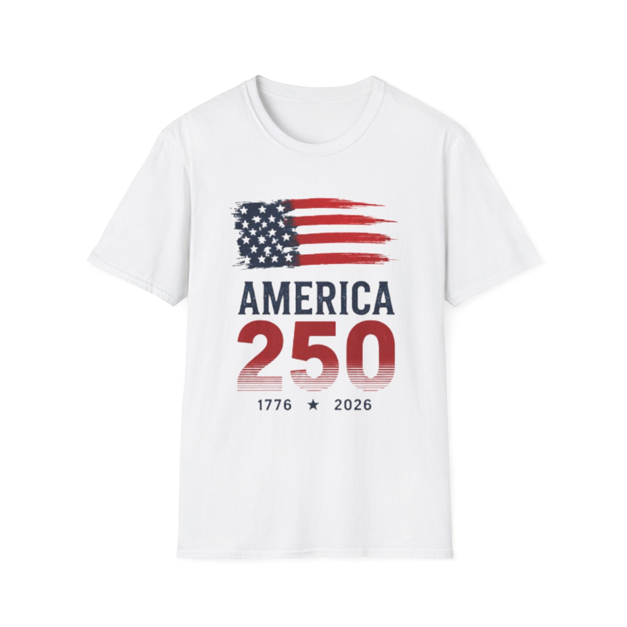 America 250 Unisex T-Shirt — 1776–2026 Bicentennial Flag Tee