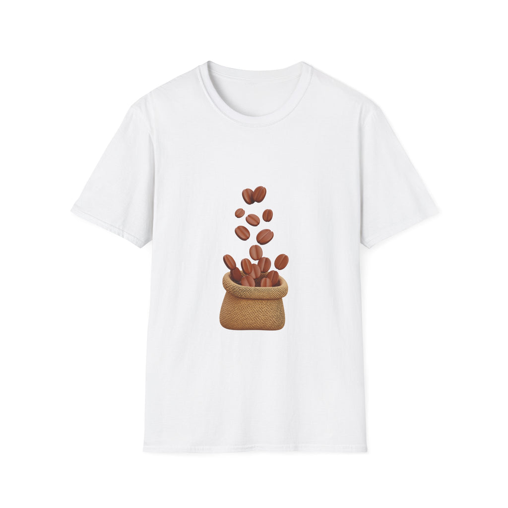 Coffee Lovers T-Shirt — Coffee Beans & Mobile Order Graphic Tee