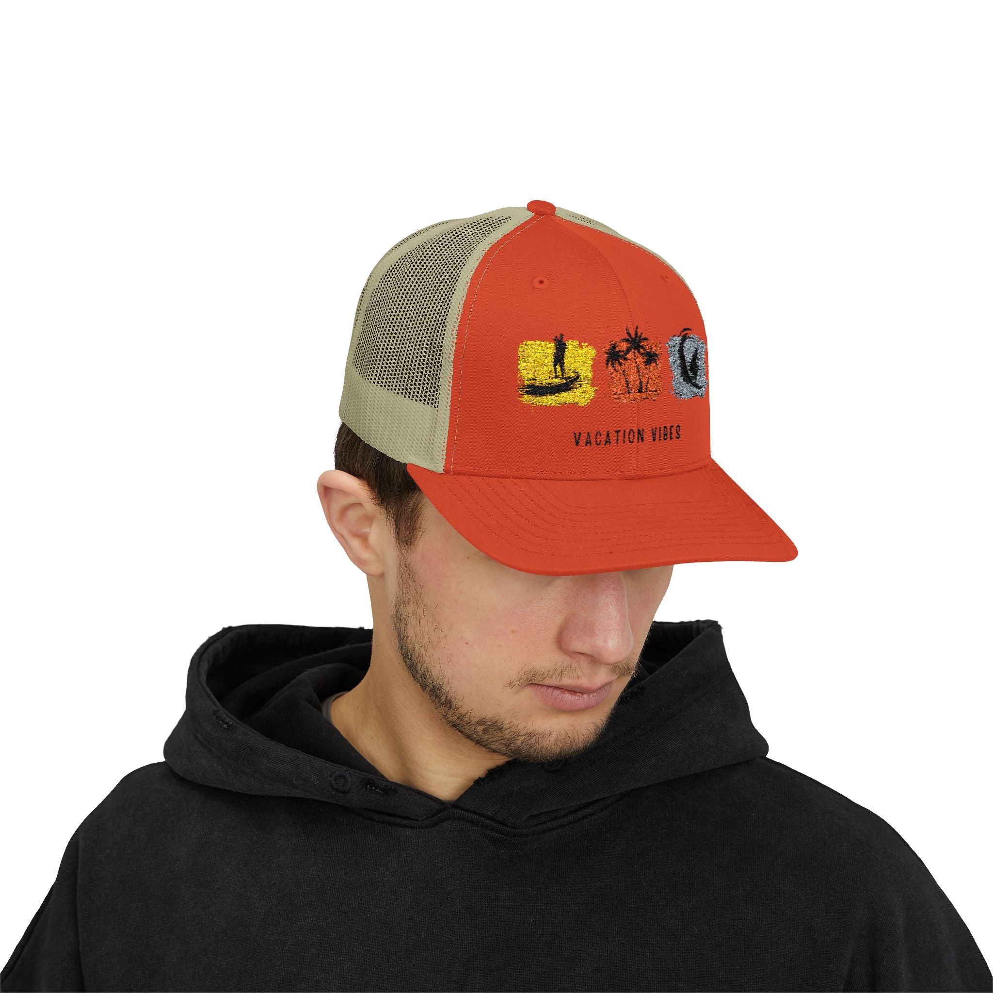 Vacation Vibes Snapback Trucker Cap