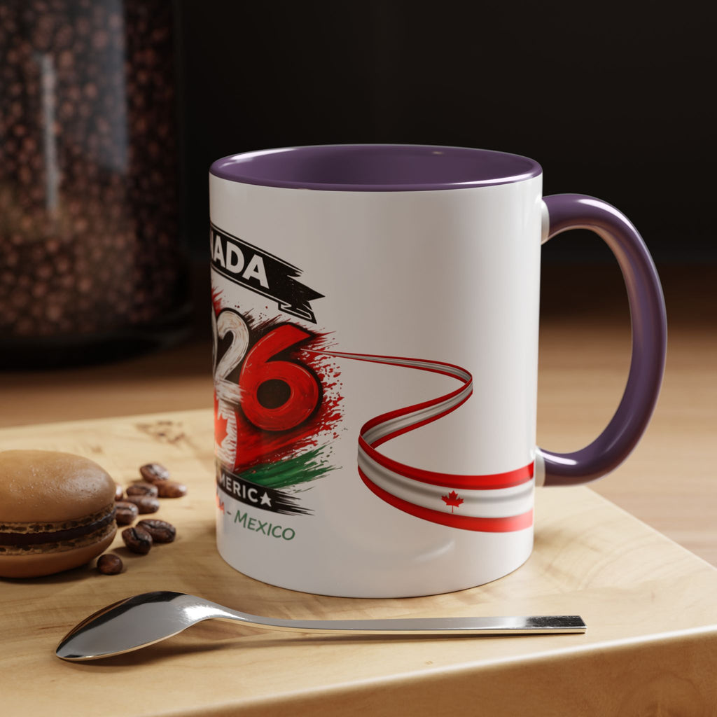 Canada 2026 Soccer Cup Mug — North America USA-Canada-Mexico Cup Coffee Mug