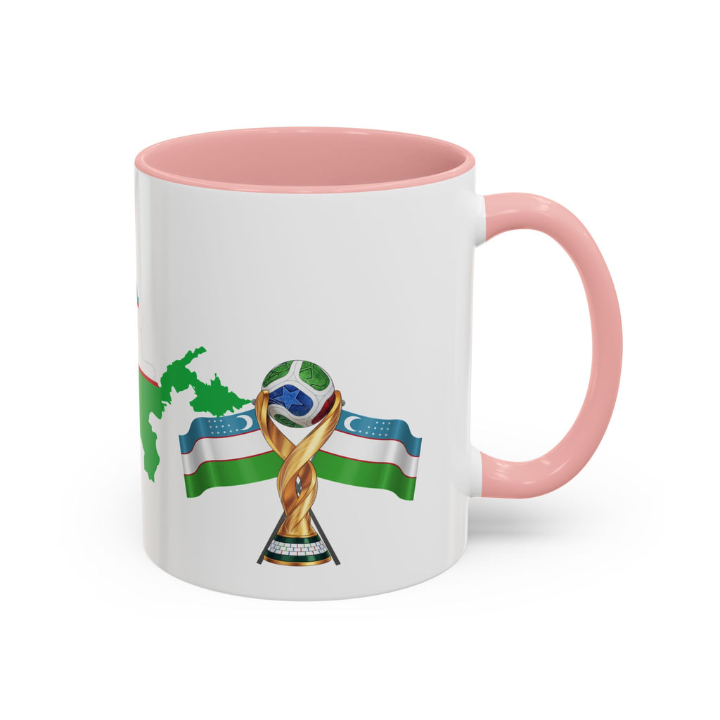 Uzbekistan Accent Coffee Mug (11, 15oz)
