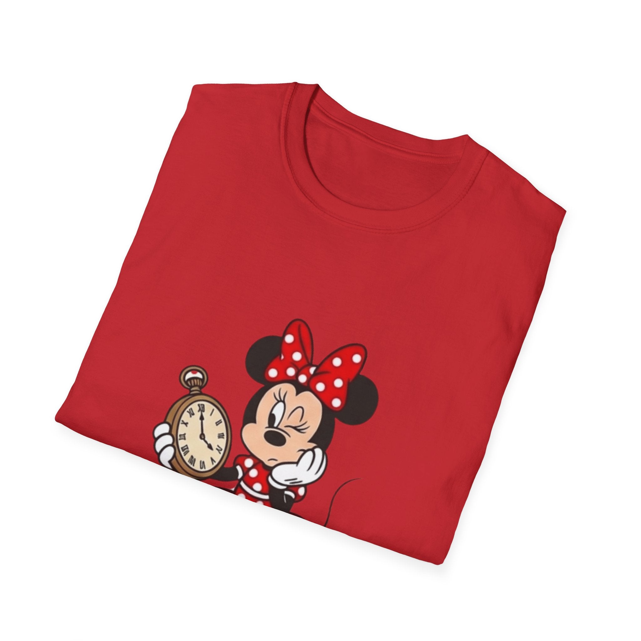 Minnie Mouse Vintage Clock Graphic T-Shirt