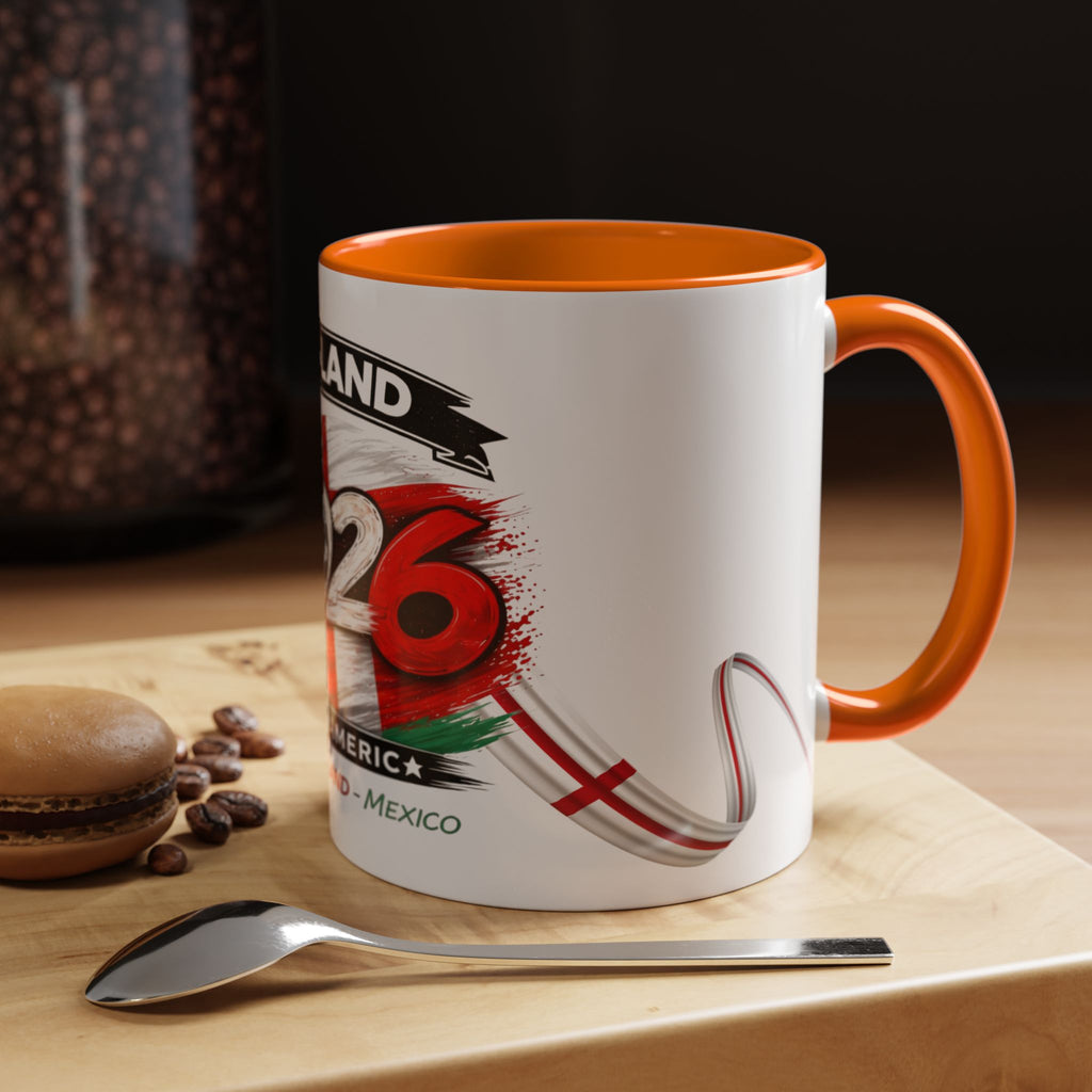 England 2026 Soccer  Cup Mug – North America (USA • England • Mexico)