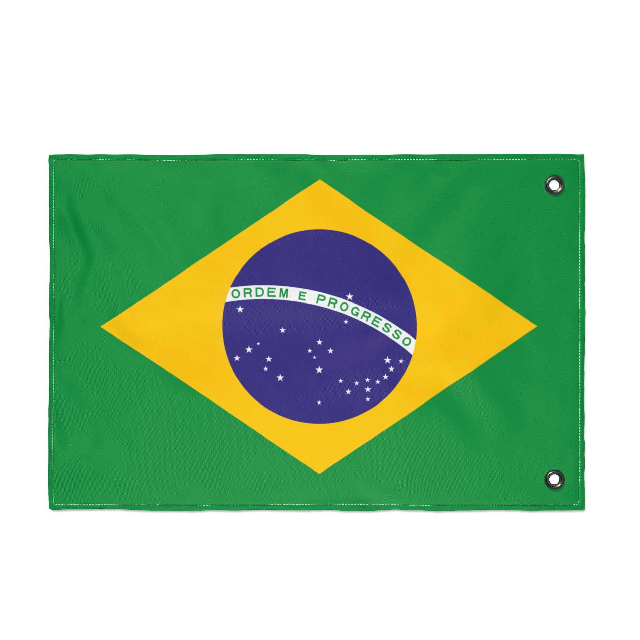 Brazil Flag - Double-Sided Outdoor Flag