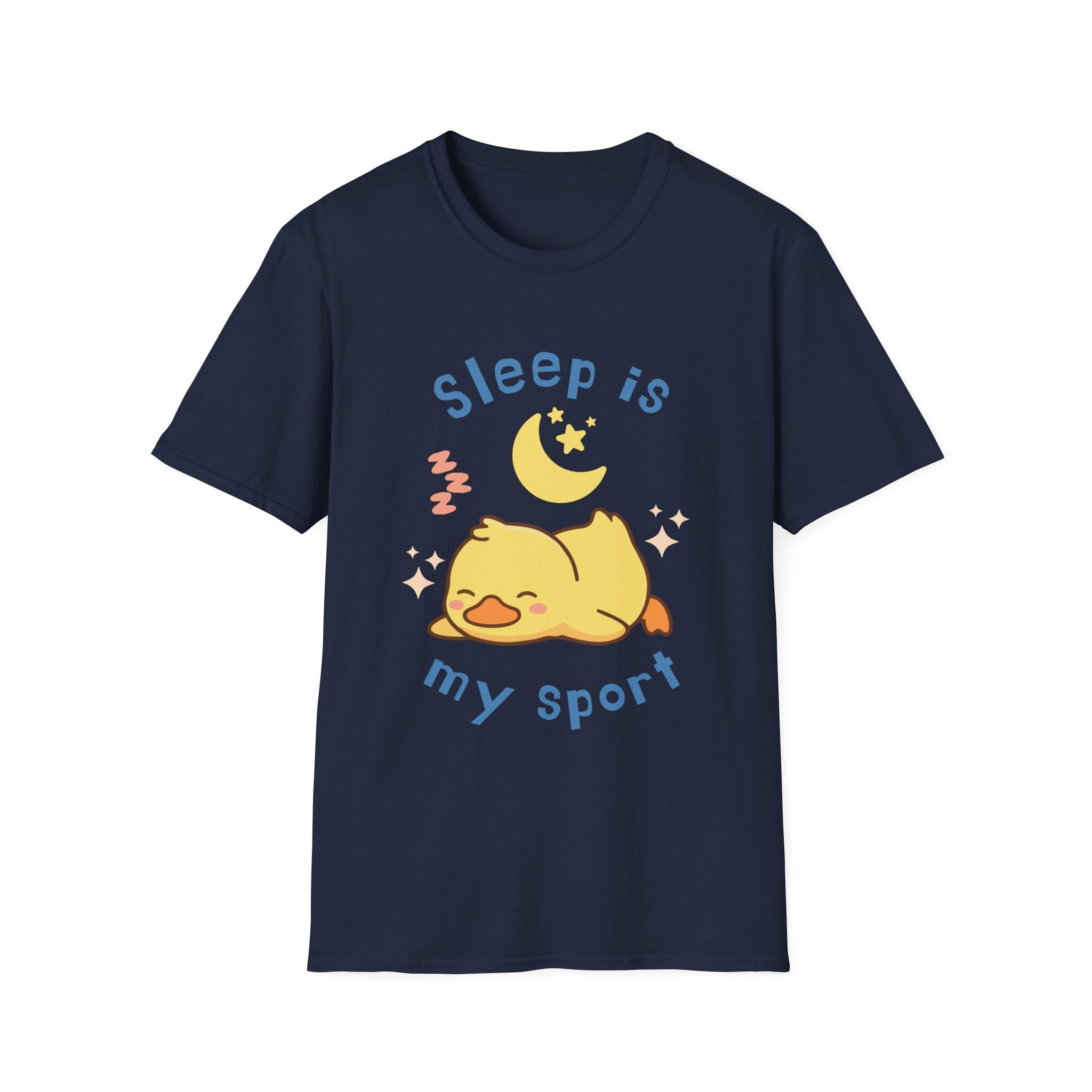 Sleep Is My Sport T-Shirt — Cute Sleeping Duck Graphic Tee