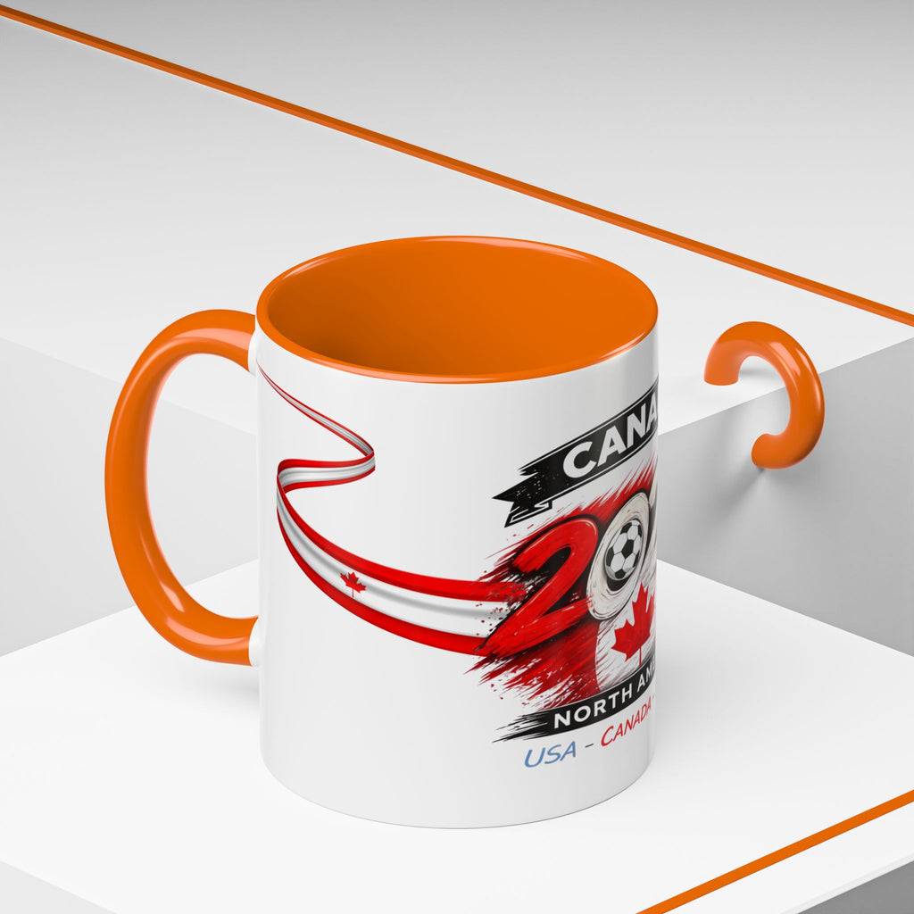 Canada 2026 Soccer Cup Mug — North America USA-Canada-Mexico Cup Coffee Mug