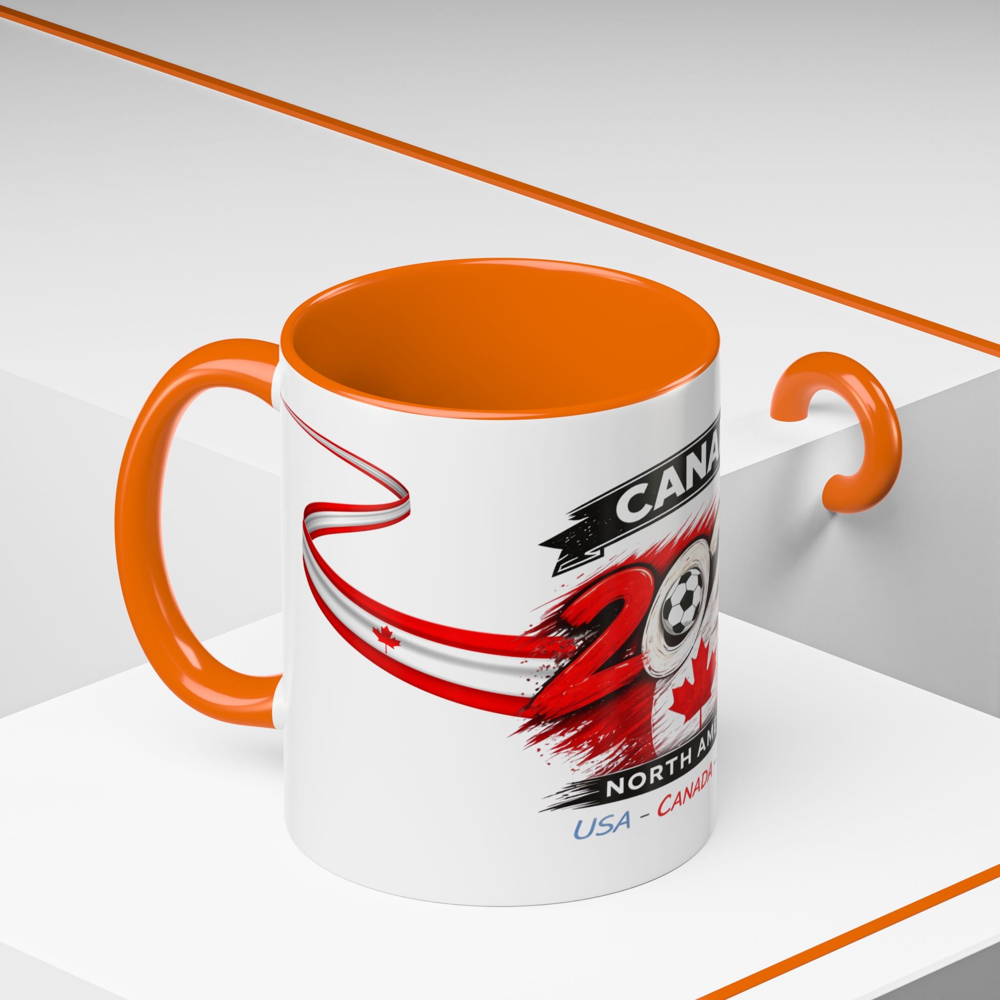 Canada 2026 Soccer Cup Mug — North America USA-Canada-Mexico Cup Coffee Mug