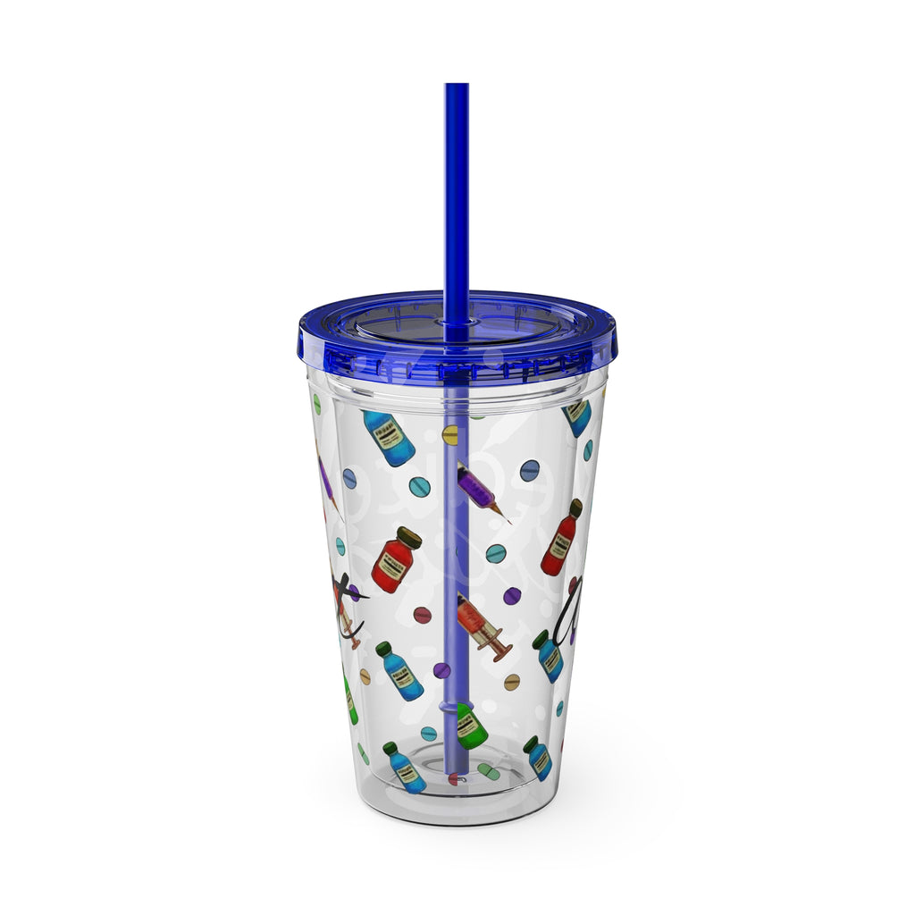Medical Assistant Tumbler with Straw