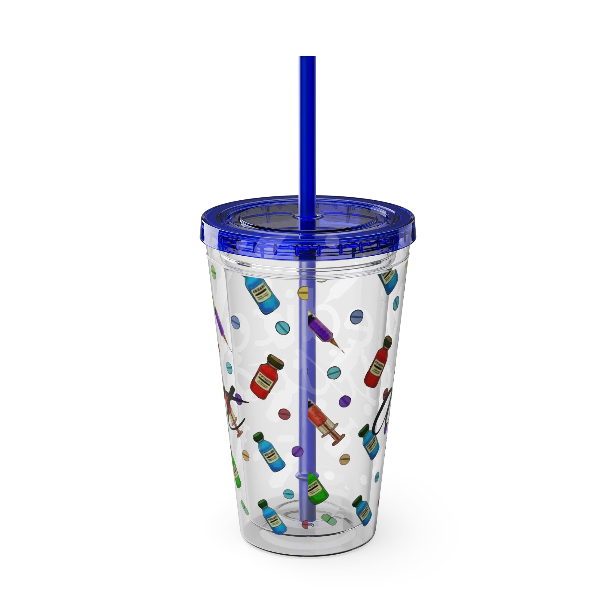 Medical Assistant Tumbler with Straw