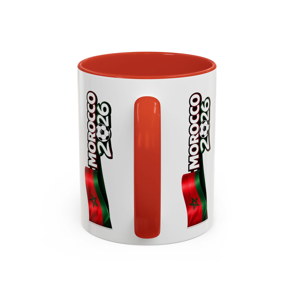 Morocco Coat of Arms Accent Coffee Mug – Moroccan Flag 11/15oz
