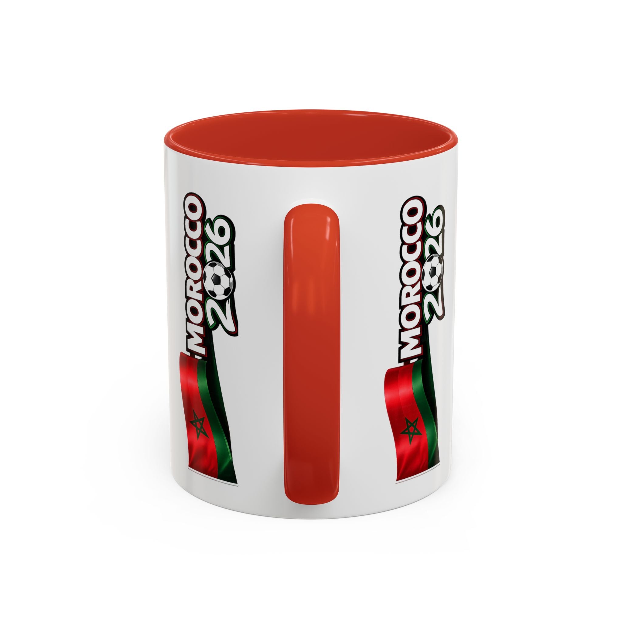 Morocco Coat of Arms Accent Coffee Mug – Moroccan Flag 11/15oz