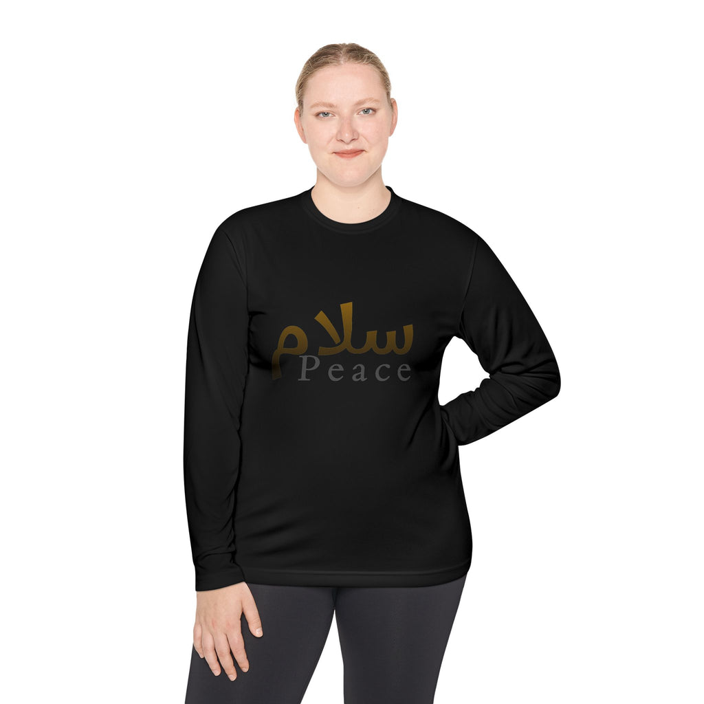 Peace Arabic Script Long Sleeve Tee