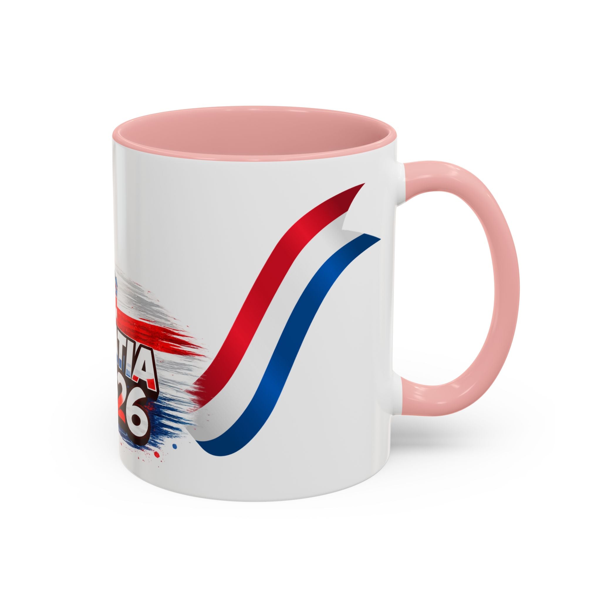 Croatia 2026 Soccer Mug – Croatia Flag Football Fan Coffee Cup (11/15oz)