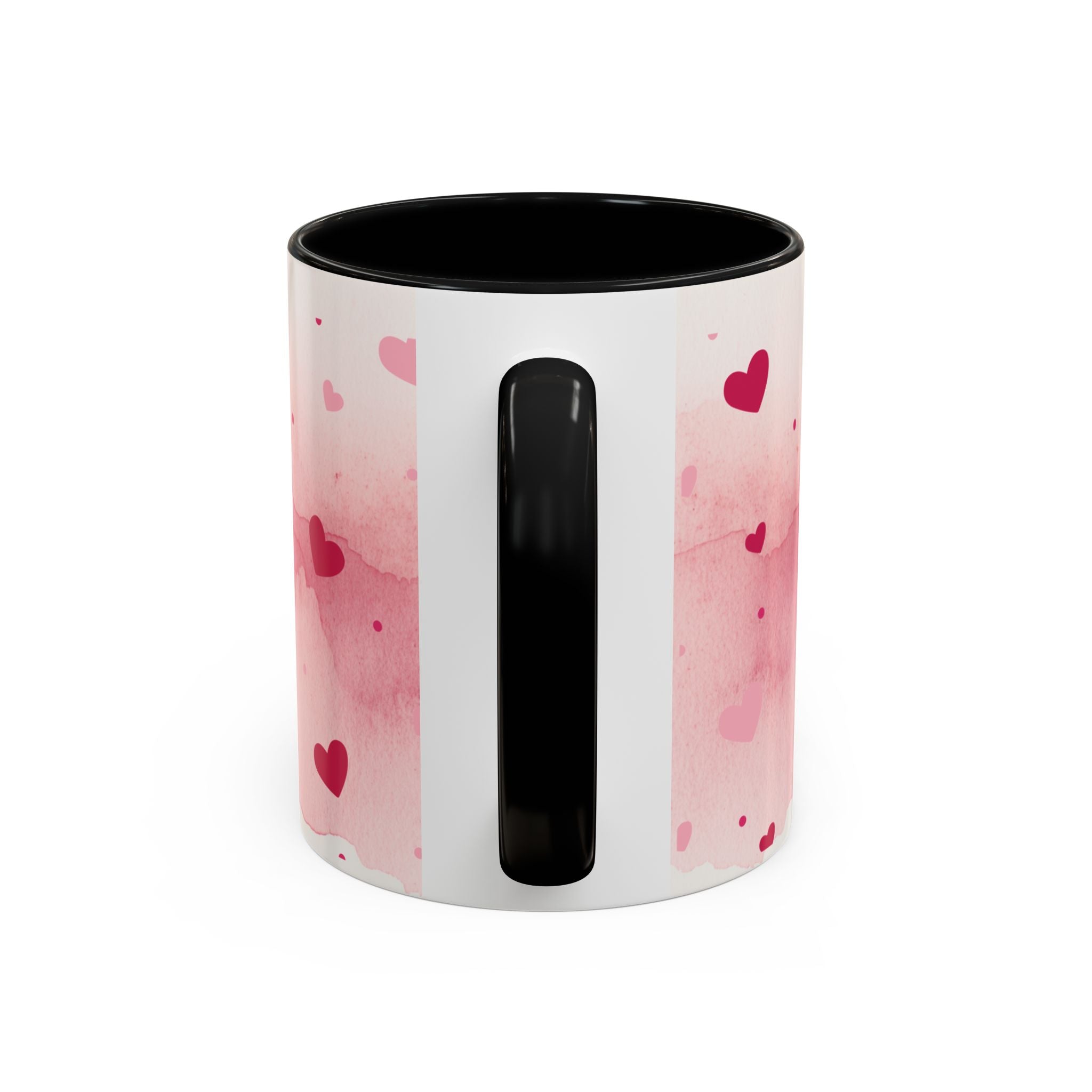 Accent Coffee Mug - Cute Pink Shisha Girl with Arabic Quote Hookah mug