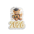 2026 Graduation Bear Cutout - Custom Statue
