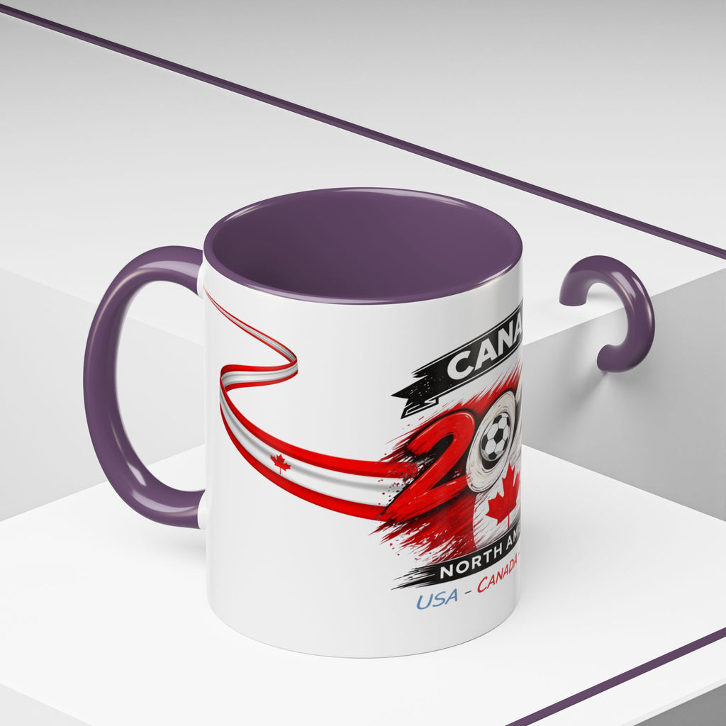 Canada 2026 Soccer Cup Mug — North America USA-Canada-Mexico Cup Coffee Mug