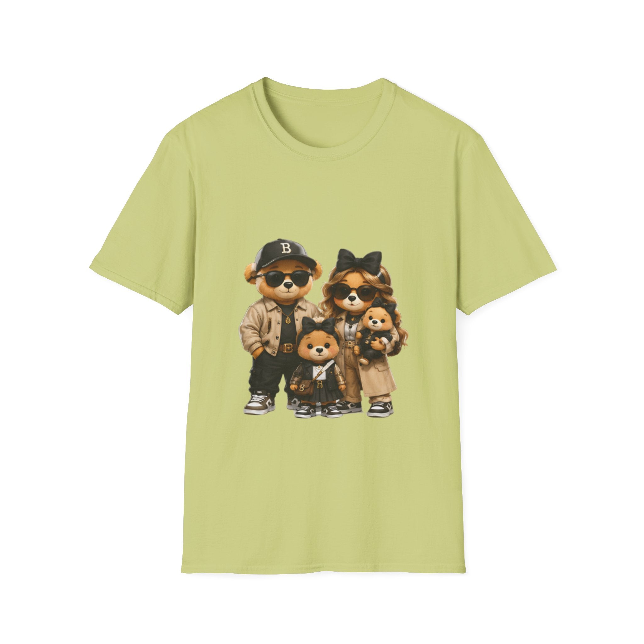 Bear Family Graphic unisex T-Shirt — Cute Matching Teddy Bear Outfit Design