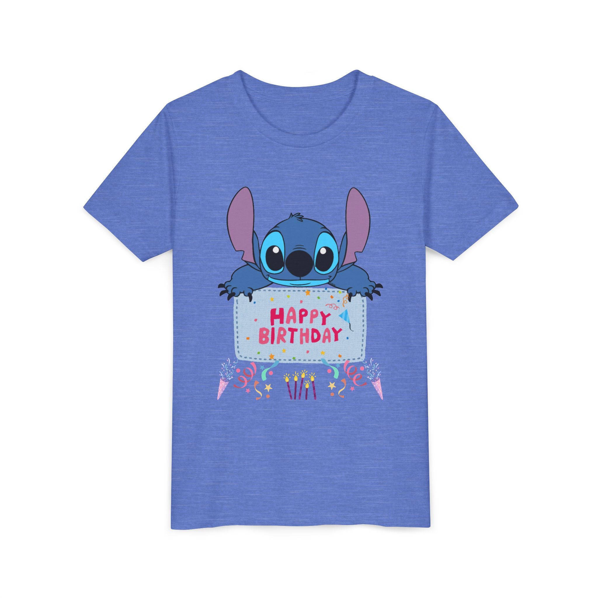 Stitch Happy Birthday Youth Tee