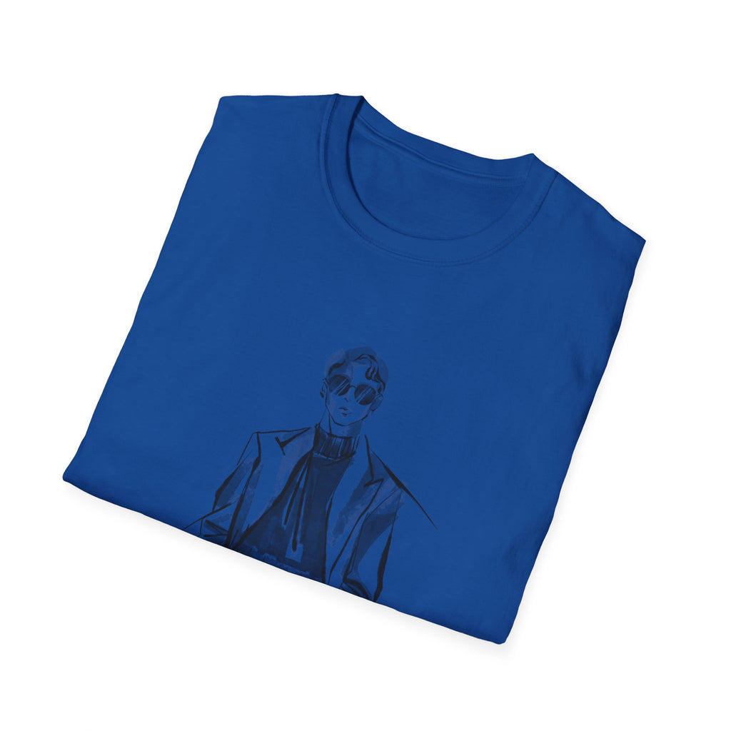 Gentleman Sketch Tee — Vintage Fashion Illustration T-Shirt