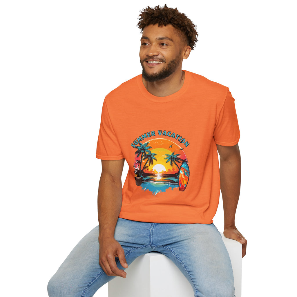 Summer Vacation Graphic T-Shirt