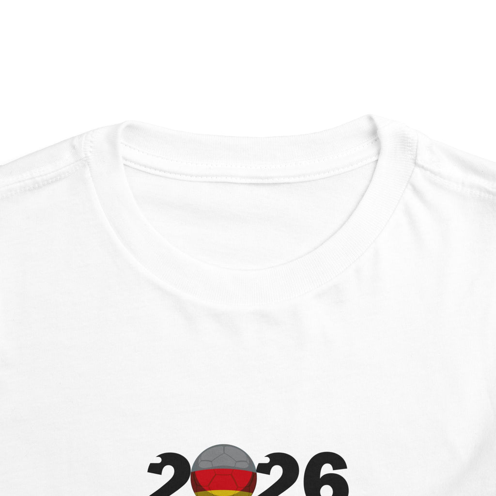 Belgium 2026 Toddler Soccer T-Shirt - Kids Cup Supporter Tee