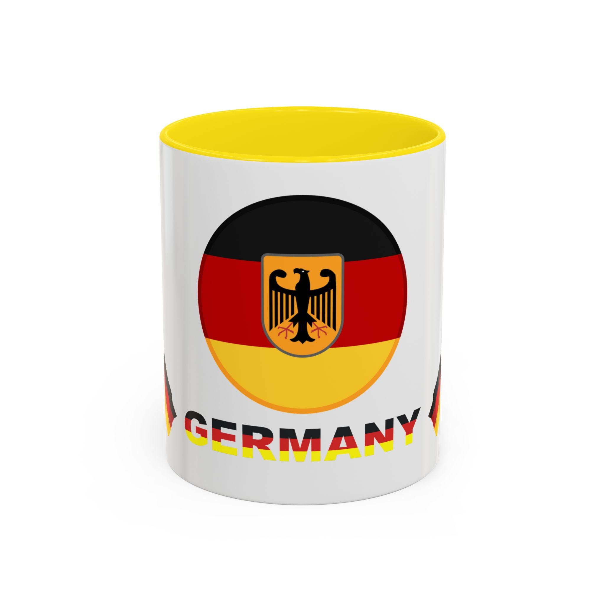 Germany Flag Coffee Mug — German Pride Accent Mug (11/15oz)